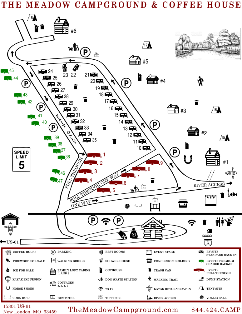 The Meadow Campground & Coffee House