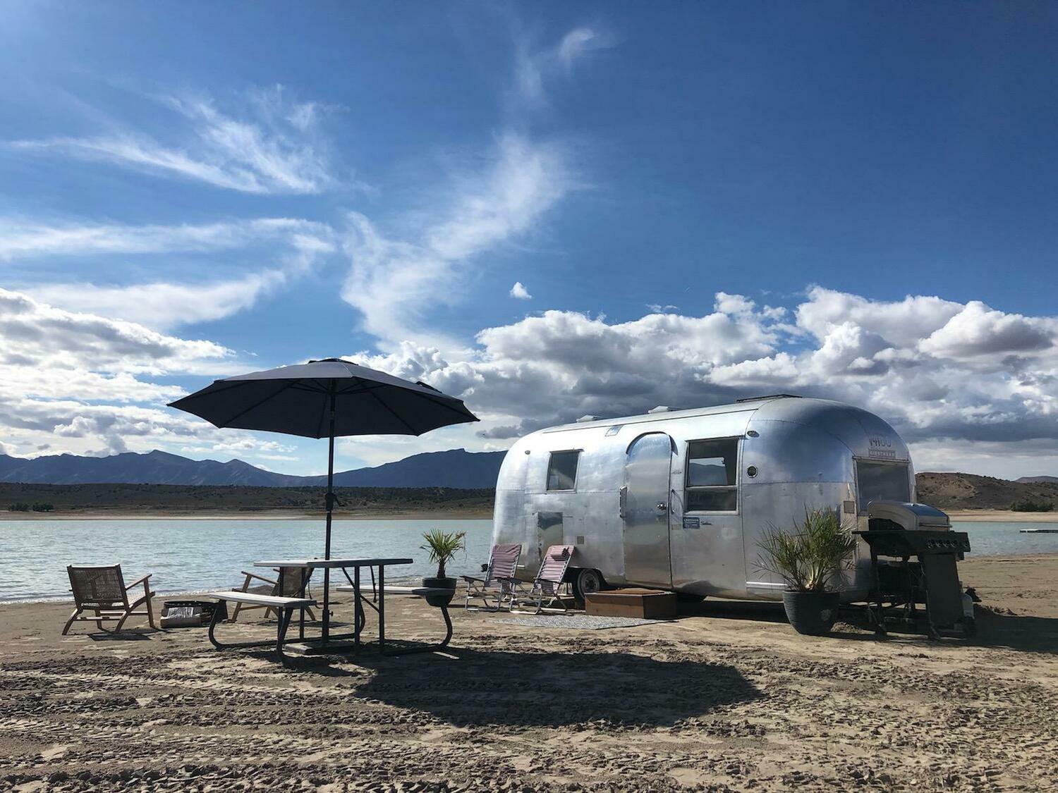 Sandy Beach at Yuba Lake