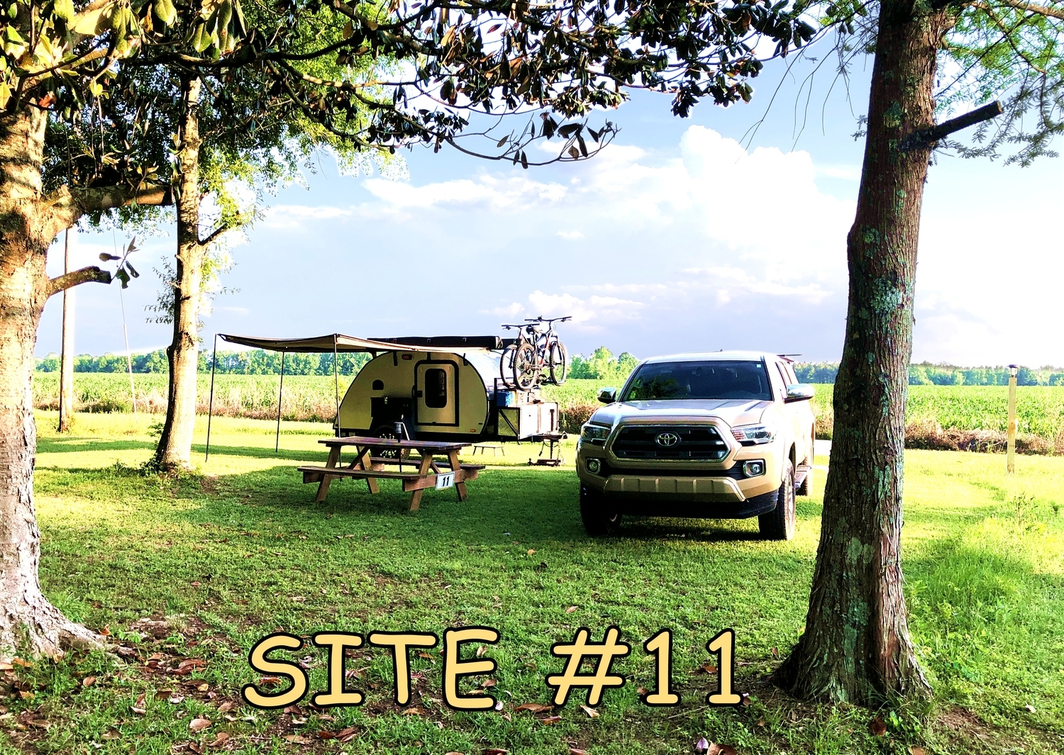 Black River Campsite Mississippi